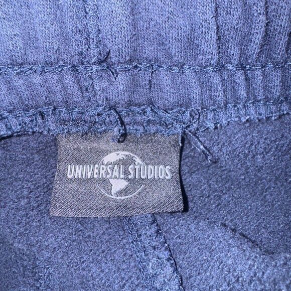 Universal Studios 1912 Navy Blue Jogger Sweatpants Size S Cotton/Polyester Blend - Picture 4 of 5